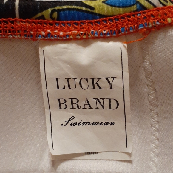 LUCKY BRAND Padded Underwire Bikini Top size M - Picture 6 of 7